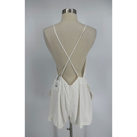 Bardot Cindy Slip Backless Romper - Picture 5 of 14